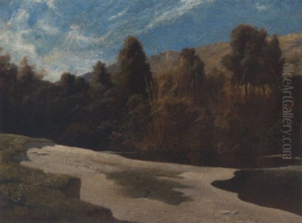 The Jews' River, Tangier Oil Painting by Robert George Talbot Kelly