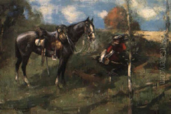 The Scout Oil Painting by William Kennedy