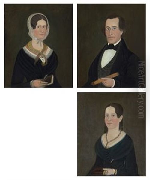 Husband (+ 2 Others, 3 Works) Oil Painting by William W. Kennedy