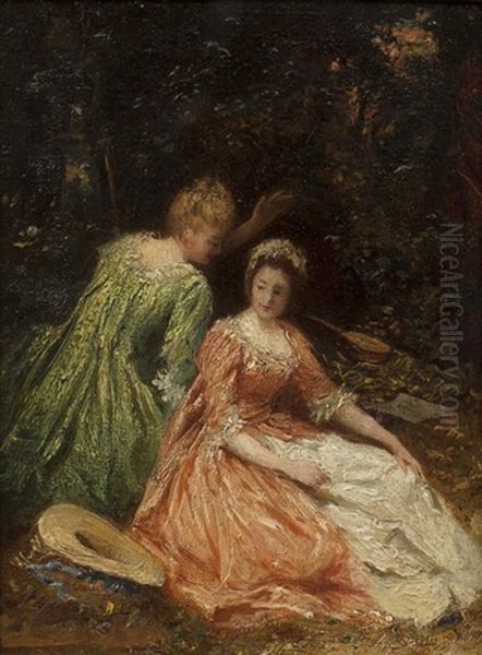 In Arcady Oil Painting by Thomas Benjamin Kennington