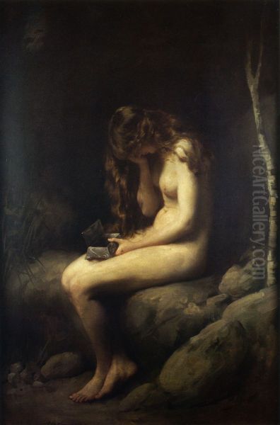 Pandora Oil Painting by Thomas Benjamin Kennington