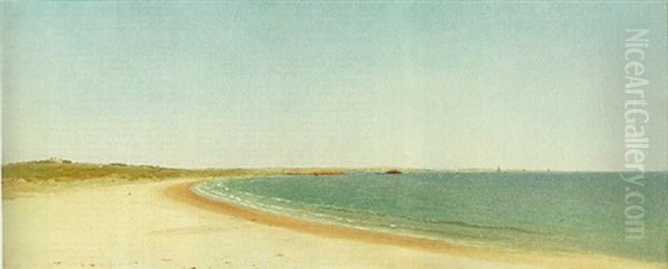 Near Newport, Rhode Island, No. 9 Oil Painting by John Frederick Kensett