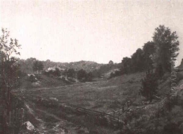 Belleville/ Passiac River Landscape by John Frederick Kensett