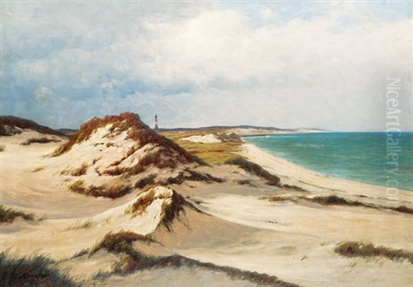 On The Island Sylt Oil Painting by Carl Kenzler