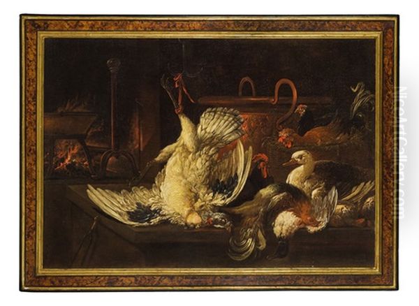 Natura Morta Oil Painting by Jacob van der Kerckhoven