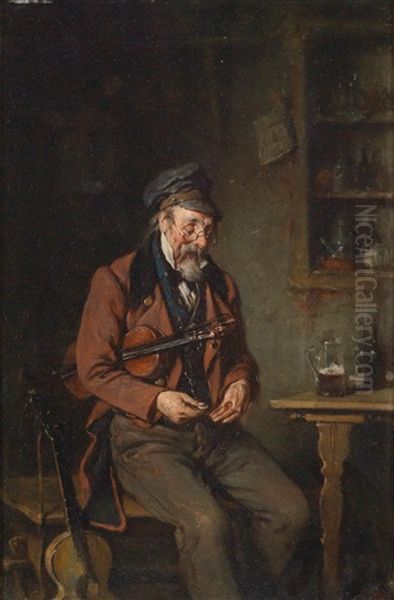 Karger Erlos Oil Painting by Hermann Kern