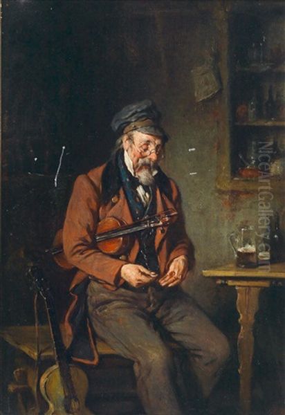 Karger Erlos Oil Painting by Hermann Kern