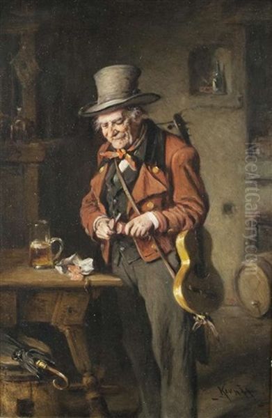 Je Langer, Je Lieber Oil Painting by Hermann Kern