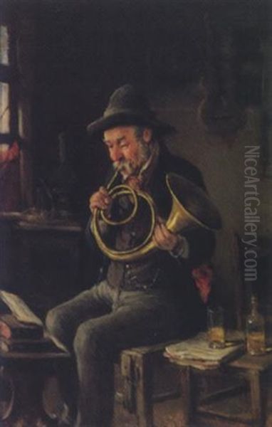 Der Hornist by Hermann Kern