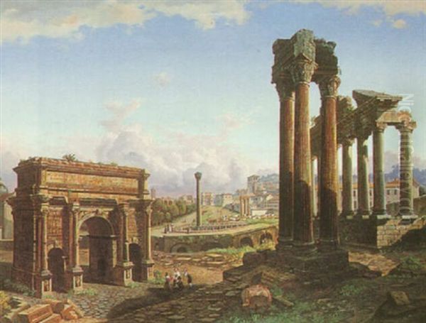 The Roman Forum by Lipot (Leopold) Kerpel