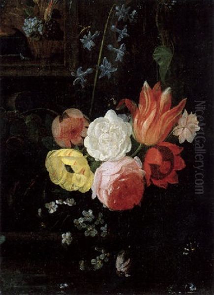 Blumenstilleben Oil Painting by Jan van Kessel the Elder