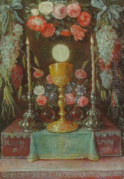 The Second Sacrament Oil Painting by Jan van Kessel the Elder