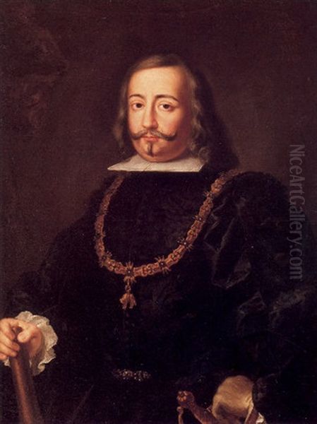 Retrato De Don Juan Jose De Austria(?) Oil Painting by Jan van Kessel the Younger