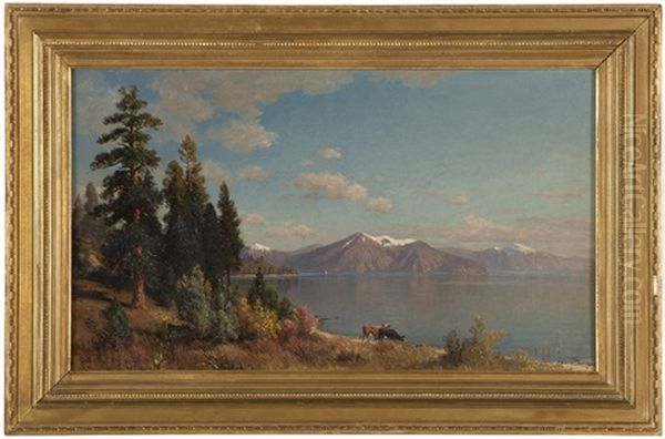 Lake Tahoe, California Oil Painting by John Ross Key