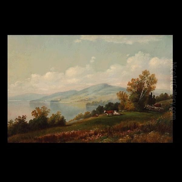 Lake Champlain Oil Painting by John Ross Key