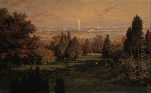 Summer, Washington, D. C. Oil Painting by John Ross Key