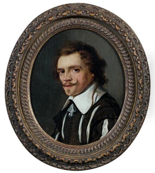 Portrait D'homme Oil Painting by Thomas De Keyser