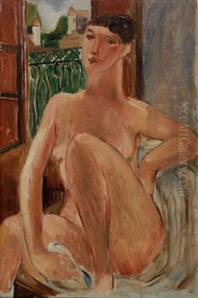 Nude Oil Painting by Wolf Kibel