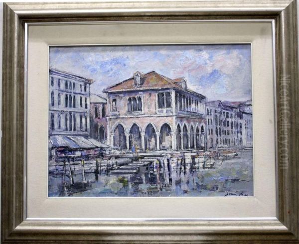 Venecia Oil Painting by Joan Bauza Mas