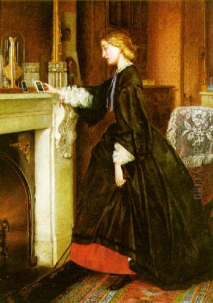 Absence Oil Painting by George Goodwin Kilburne