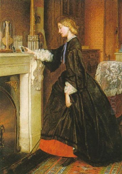 Absence Oil Painting by George Goodwin Kilburne