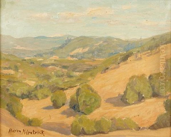 Near San Luis Obispo (+ 2 Others, Lrgr; 3 Works) Oil Painting by Aaron Edward Kilpatrick