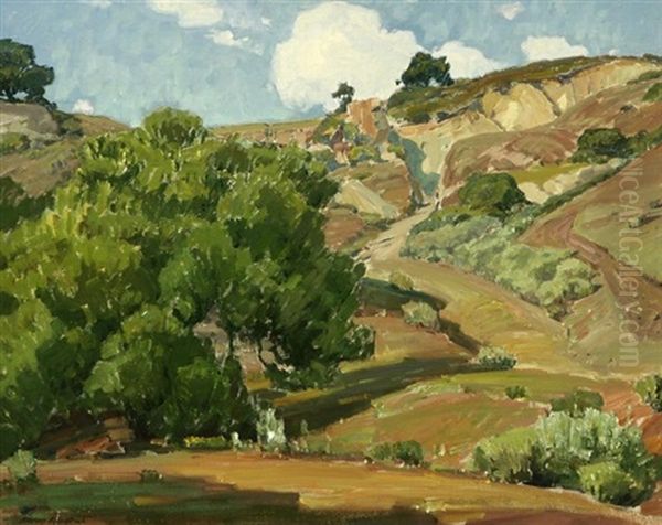 Clay Pits, Hills And Oaks by Aaron Edward Kilpatrick