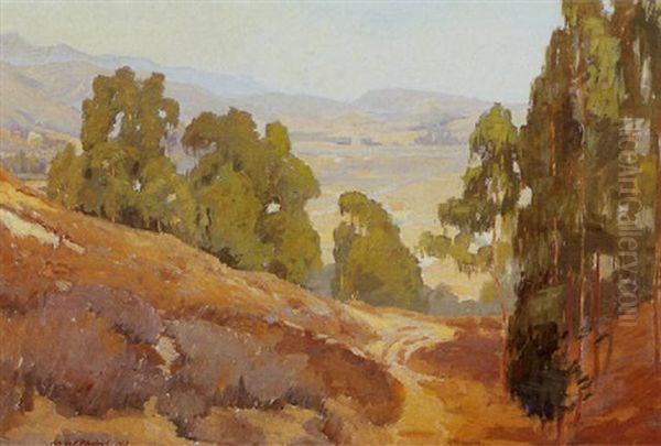 Eagle Rock Valley Oil Painting by Aaron Edward Kilpatrick