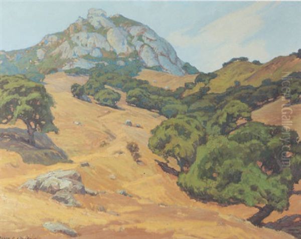 Bishop Peak, San Louis Obispo (no.151) Oil Painting by Aaron Edward Kilpatrick