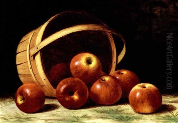 Apples Oil Painting by Albert Francis King