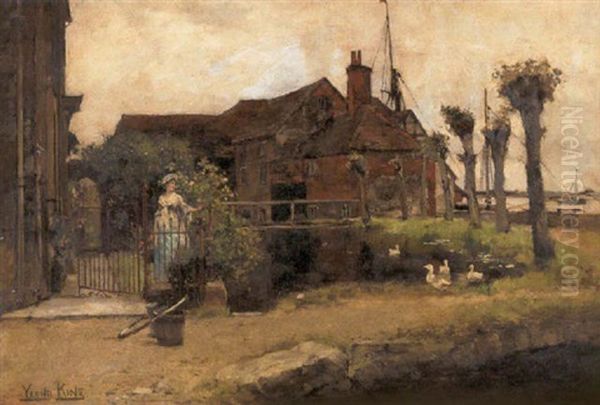 Happy Bosham Oil Painting by Henry John Yeend King