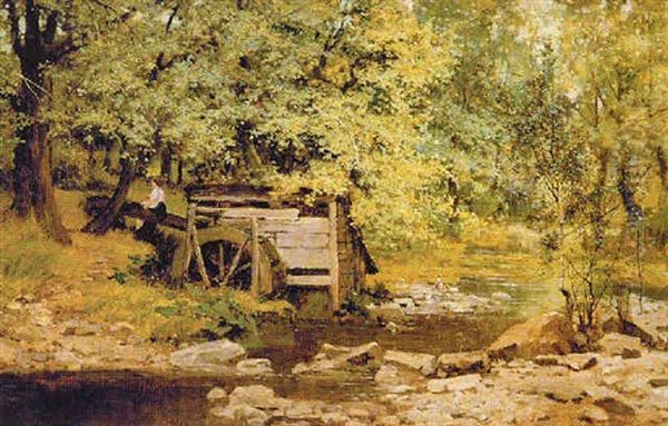 Midday Retreat Oil Painting by Henry John Yeend King