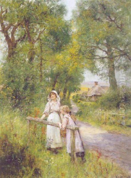 A Rest On The Way by Henry John Yeend King