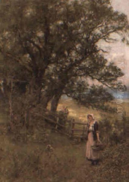 Barplockerskor Oil Painting by Henry John Yeend King