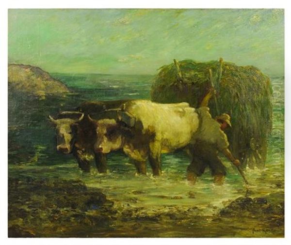 The Seaweed Gatherer Oil Painting by Paul Bernard King