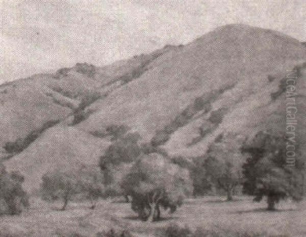 California Hills Oil Painting by Edward Reynolds Kingsbury