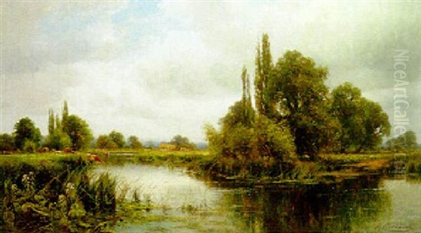 Wargrave Oil Painting by Henry John Kinnaird