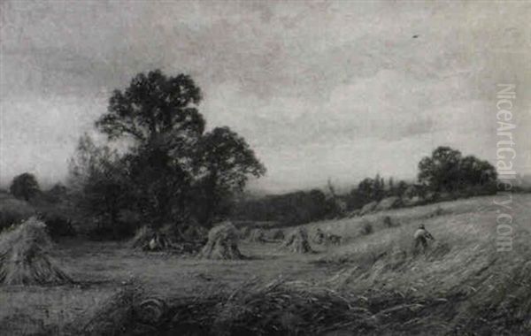 A View Near Heathfield, Sussex Oil Painting by Henry John Kinnaird