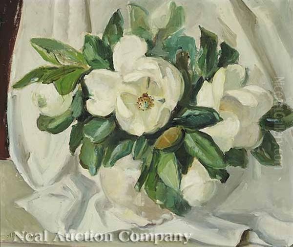 Magnolias by Alberta Kinsey