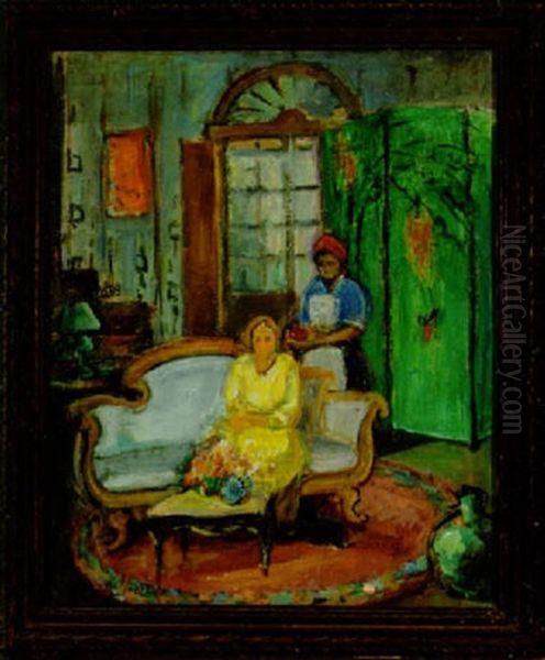 Interior Scene by Alberta Kinsey