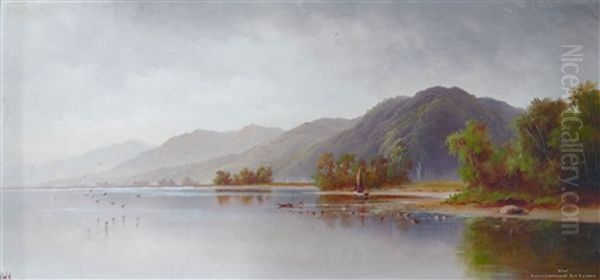 Lake Rotoiti, Nelson Lake Oil Painting by Henry William Kirkwood