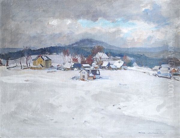 Lavka V Lese Oil Painting by Alois Kirnig