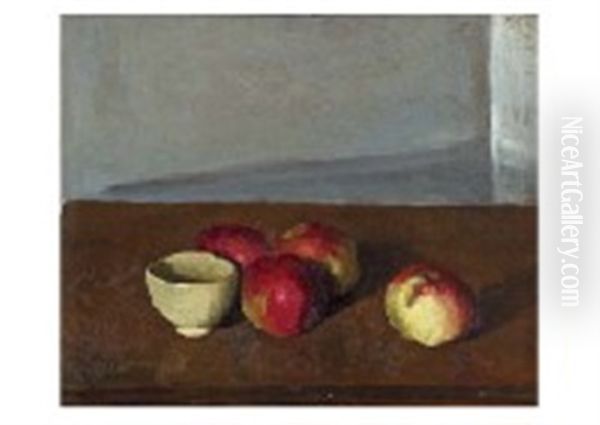 Still Life Oil Painting by Ryusei Kishida