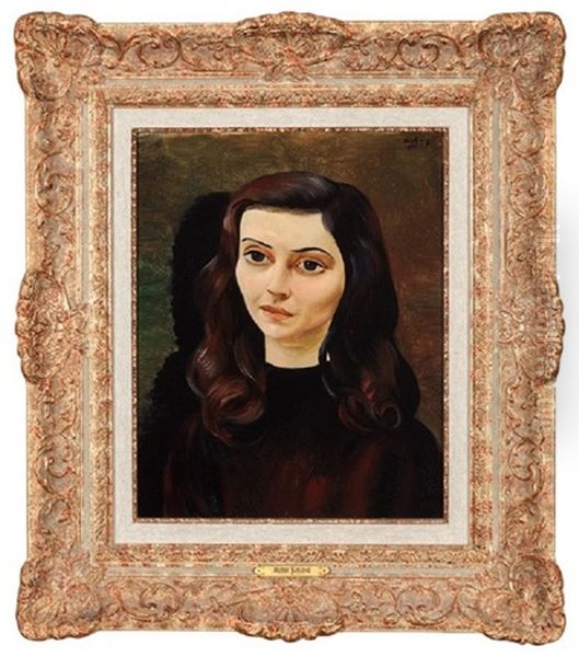 Portratt Av Ung Furste Oil Painting by Moise Kisling