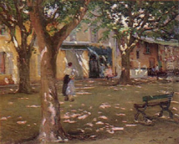 A Shady Afternoon by Joseph Milner Kite