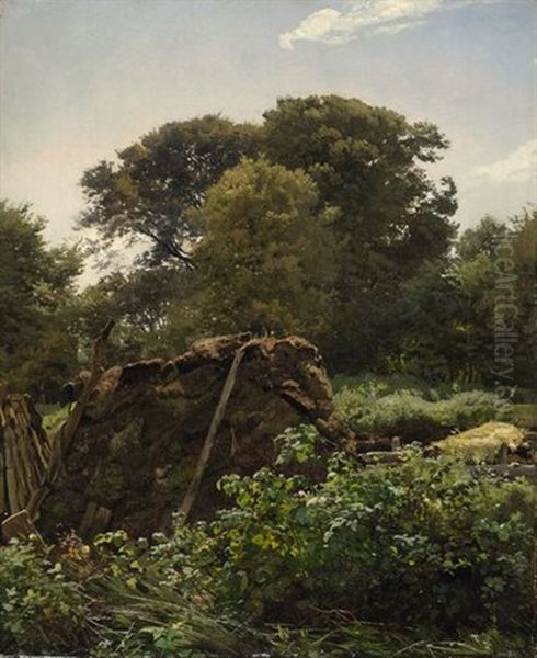 Waldstudie by Anton Edvard Kjeldrup