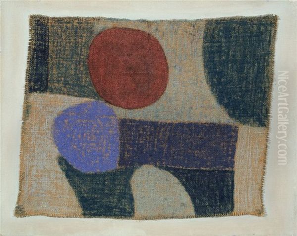 Noch Heiss, Und Fremd Einher Oil Painting by Paul Klee