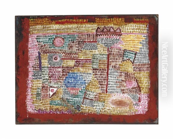 Por Oil Painting by Paul Klee