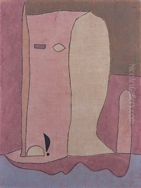 Gartenfigur Oil Painting by Paul Klee