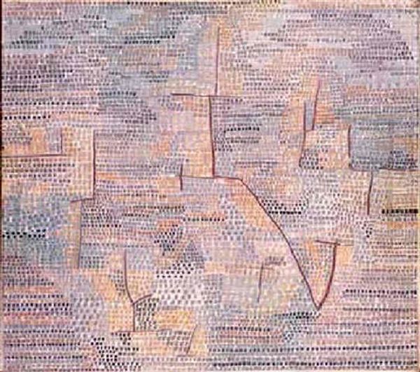 Entlegene Landschaft Oil Painting by Paul Klee